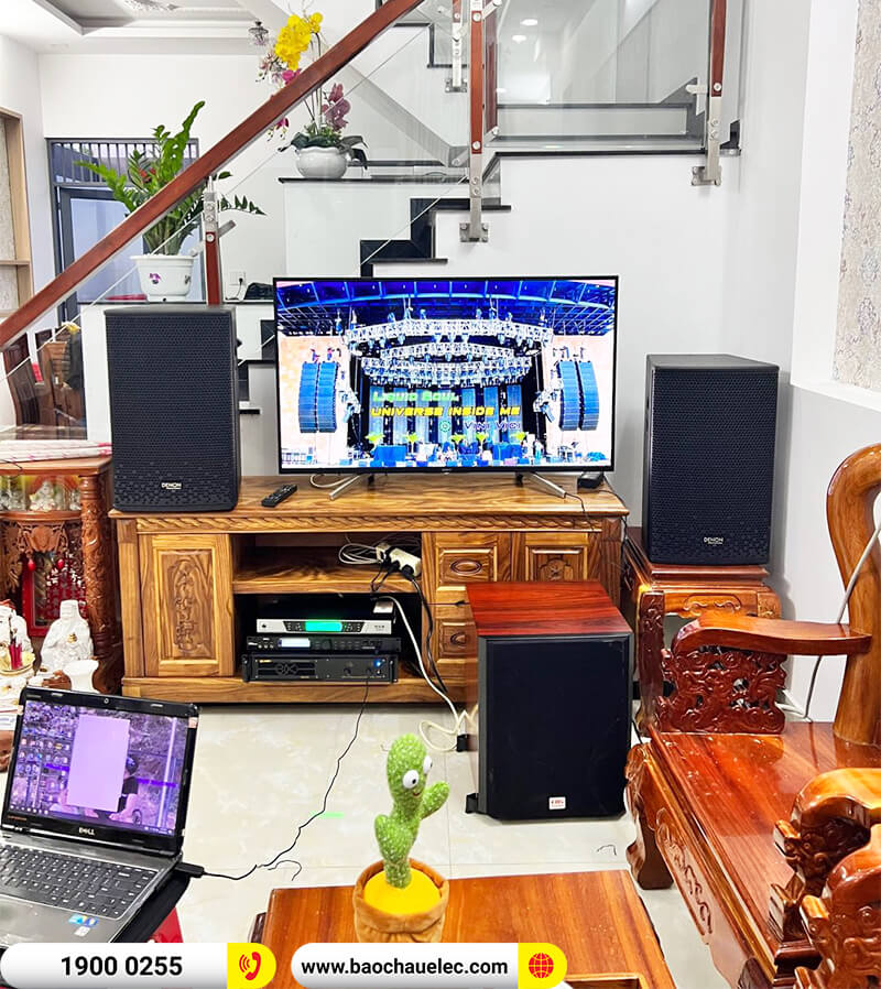 Lắp đặt dàn karaoke trị giá hơn 35 triệu cho anh Ánh ở TPHCM (Denon DP-R212, BIK VM 620A, BKSound X5 Plus, BKSound SW612-C, BCE UGX12)