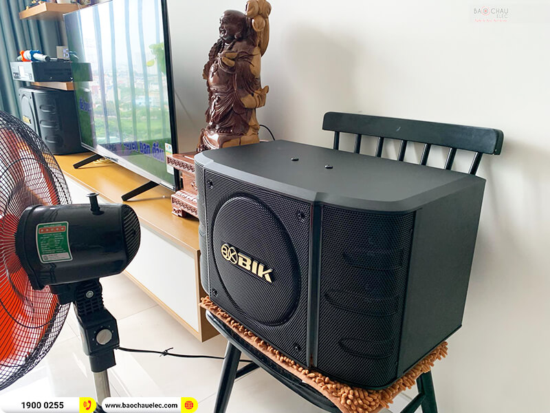 Lắp đặt dàn karaoke, nghe nhạc trị giá khoảng 20 triệu cho anh Quang tại TPHCM (BIK BS-999X, BKSound DKA 8500)