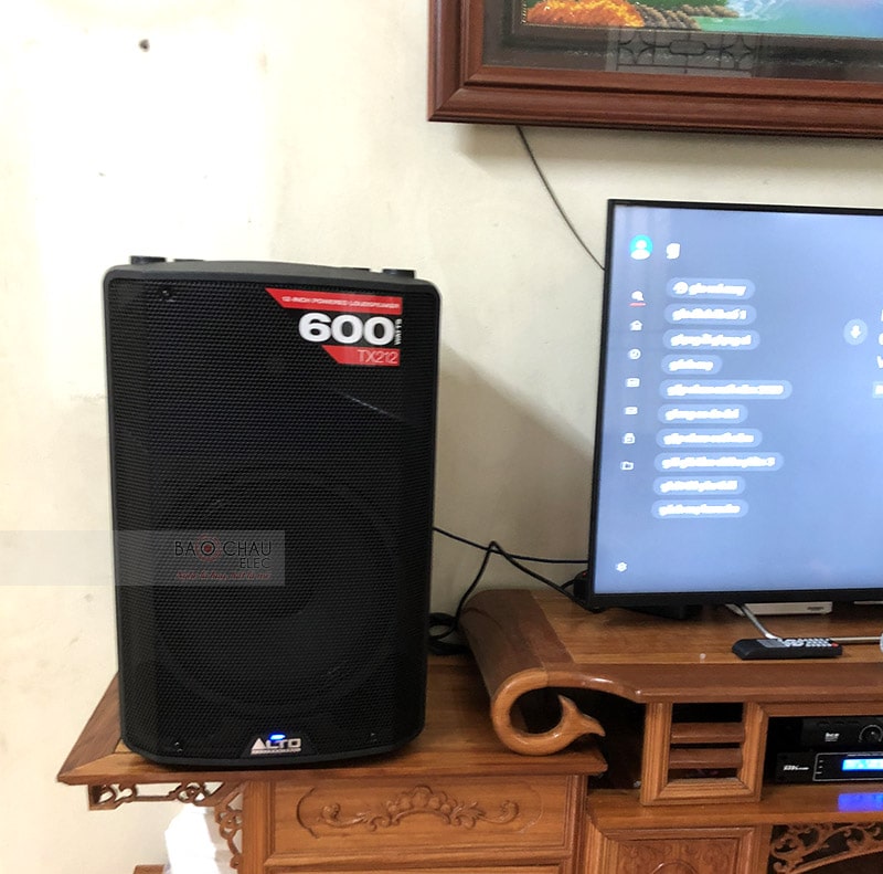 Dàn karaoke Alto của gia đình anh Đông ở Hà Nam h1