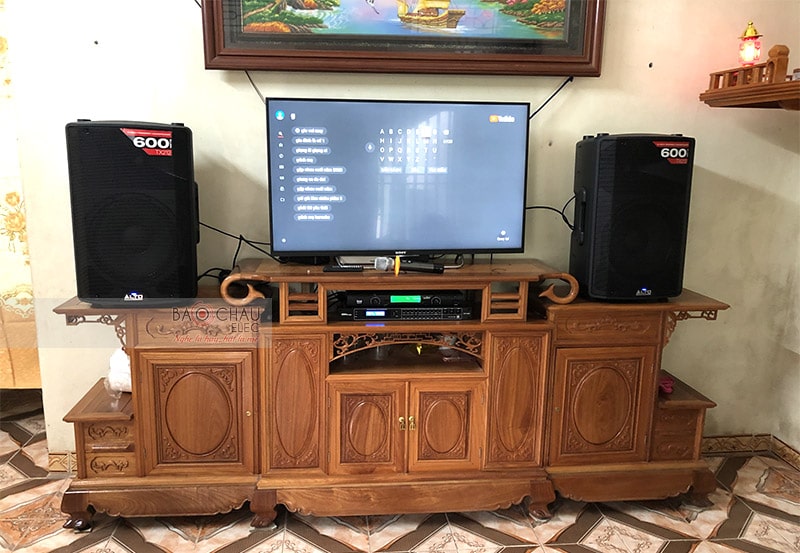 Dàn karaoke Alto của gia đình anh Đông ở Hà Nam h4