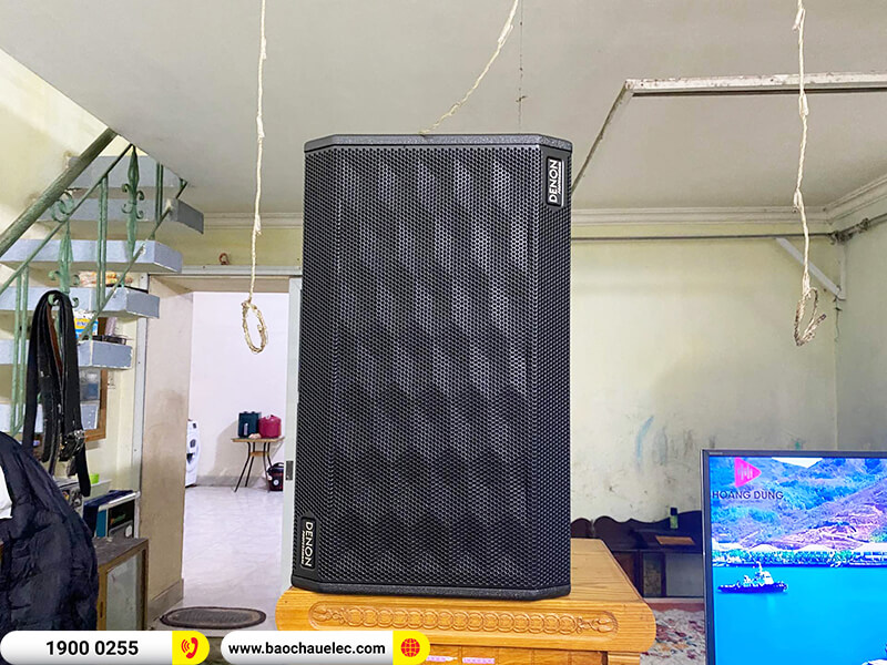 Lắp đặt dàn karaoke trị giá gần 35 triệu đồng cho anh Nghĩa ở Hải Phòng (Denon DP-R312, APP MZ-66, BKSound X5 Plus, SW612-C, U900 Plus X)