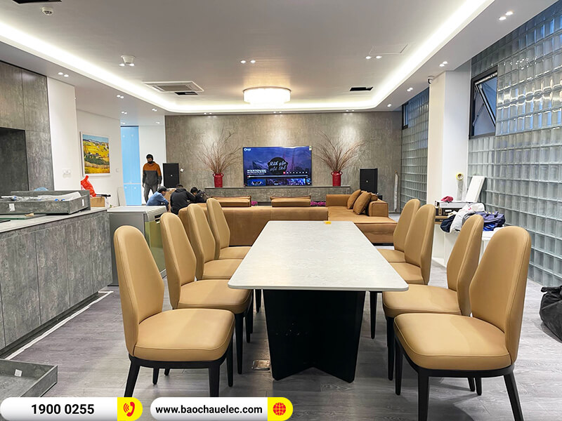 Lắp đặt dàn karaoke trị giá hơn 105 triệu cho anh Thanh ở Hà Nội (JBL KP4015 G2, Crown Xli3500, JBL KX180A, JBL EON 618S, JBL VM300, BKSound M8)