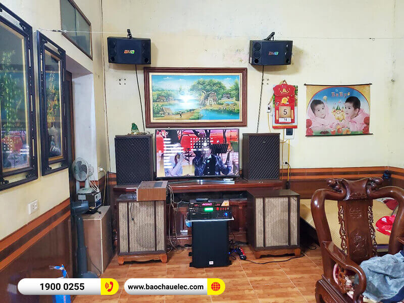 Lắp đặt dàn karaoke trị giá gần 45 triệu cho gia đình anh Tuấn ở Hà Nam (BMB CSD 880SE, VM 820A, BPR-5600, BKSound SW612-B, BIK BJ-U600)