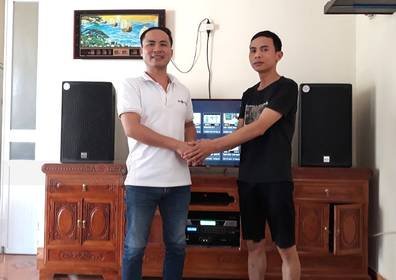 Dàn karaoke Alto cho gia đình anh Quỳnh ở Hải Dương h5