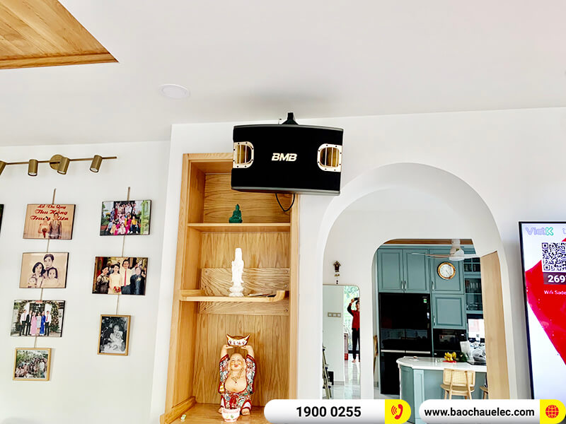 Lắp đặt dàn karaoke trị giá gần 90 triệu cho anh Kiên ở TPHCM (BMB CSV 900SE, DAD 950, KSP 50, WB-5000, 4K Plus 4TB, Màn 22inch)