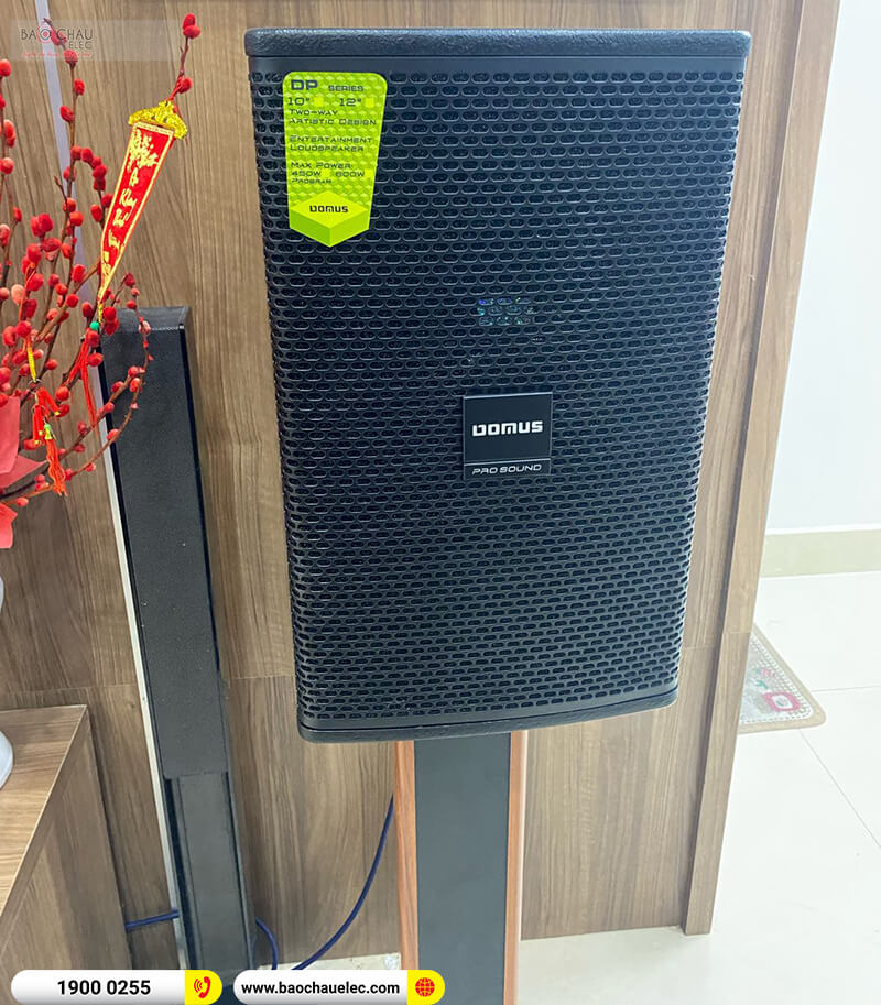 Lắp đặt dàn karaoke trị giá gần 30 triệu cho anh Tiến ở Hải Dương (Domus DP6100 Max, MZ-46, X6 Luxury, SW312C, BJ-U100)