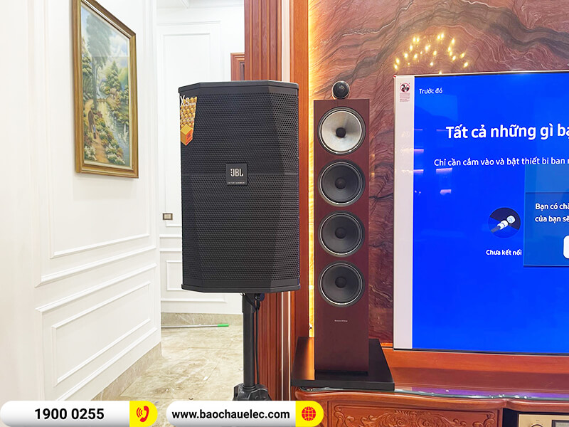Lắp đặt dàn karaoke, nghe nhạc trị giá khoảng 350 triệu cho chú Tú ở Hải Dương (B&W 702 S2, Accuphase E380, Marantz ND8006, JBL XS12...)