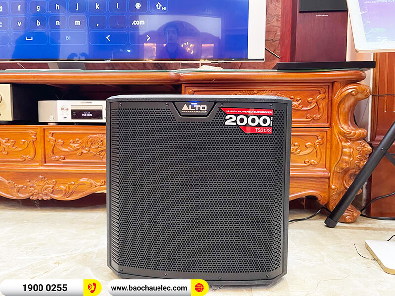Lắp đặt dàn karaoke, nghe nhạc trị giá khoảng 350 triệu cho chú Tú ở Hải Dương (B&W 702 S2, Accuphase E380, Marantz ND8006, JBL XS12...)