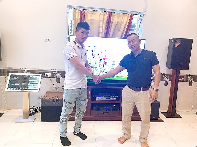 Dàn karaoke JBL cao cấp của gia đình anh Sáng ở Hậu Giang h7