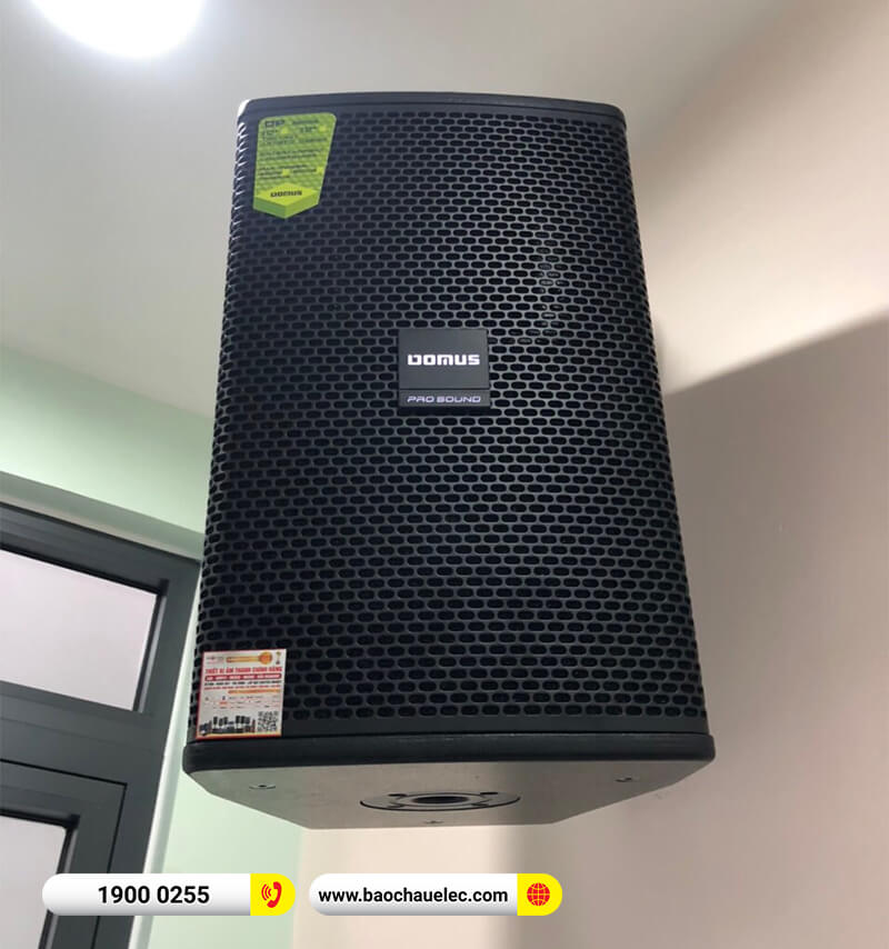 Lắp đặt dàn karaoke trị giá hơn 30 triệu cho anh Sơn ở TPHCM (Domus DP6100 Max, BIK VM 620A, BKSound KX6, BKSound SW612-C, BCE UGX12)