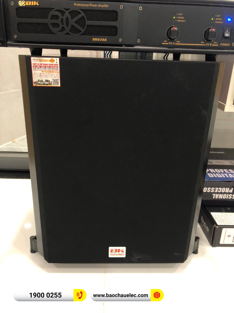 Lắp đặt dàn karaoke trị giá hơn 30 triệu cho anh Sơn ở TPHCM (Domus DP6100 Max, BIK VM 620A, BKSound KX6, BKSound SW612-C, BCE UGX12)