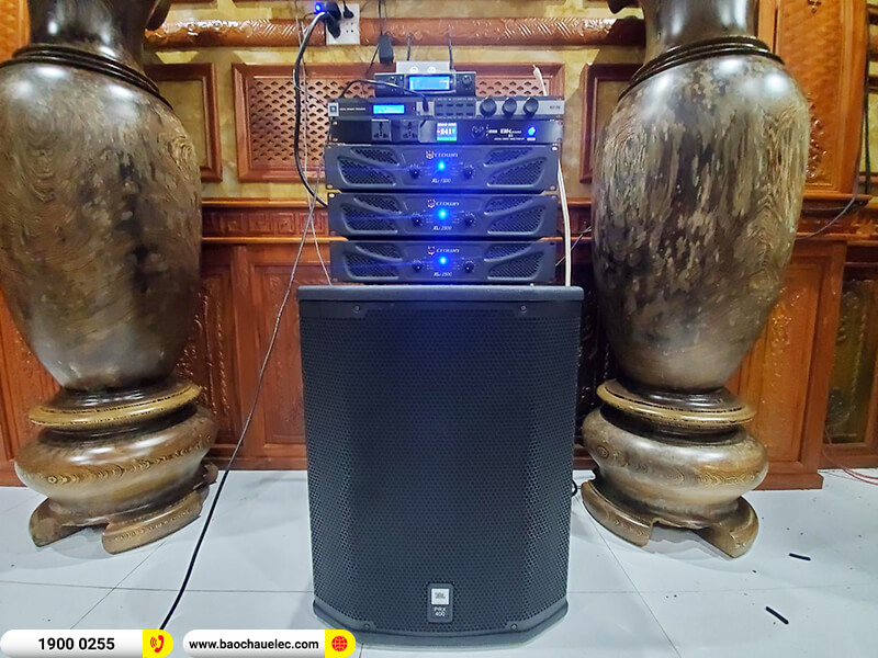 Lắp đặt dàn karaoke trị giá gần 130 triệu cho anh Yên ở Hậu Giang (KP4012 G2, Crown Xli2500, Crown Xli1500, KX180A, PRX 418S, JBL VM300, BKSound M8)