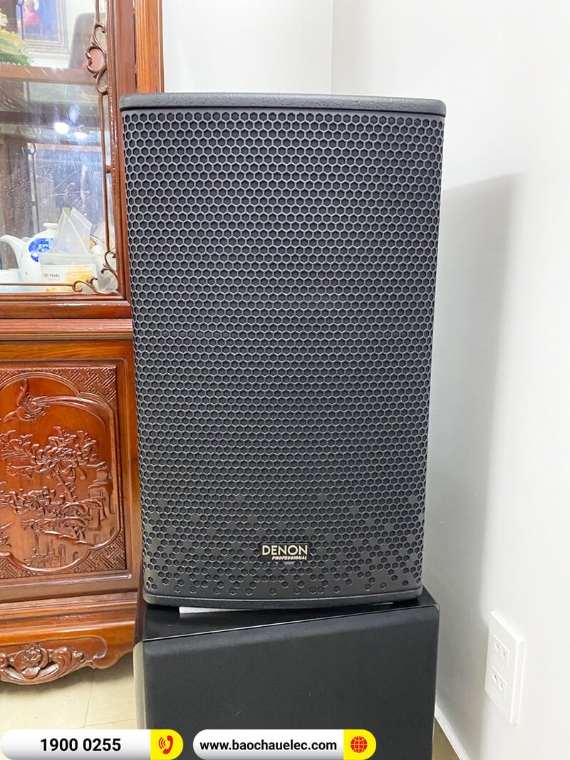 Lắp đặt dàn karaoke trị giá hơn 30 triệu cho anh Triệu ở Hải Phòng (Denon DP-R212, APP MZ-66, BKSound X5 Plus, SW512-B, BCE U900 Plus X)