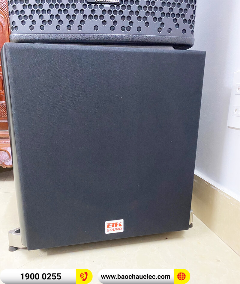 Lắp đặt dàn karaoke trị giá hơn 30 triệu cho anh Triệu ở Hải Phòng (Denon DP-R212, APP MZ-66, BKSound X5 Plus, SW512-B, BCE U900 Plus X)