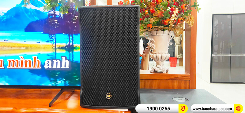 Lắp đặt dàn karaoke trị giá gần 125 triệu cho chị Hằng ở Hưng Yên (RCF C MAX 4112, APP MZ-186, BIK VM 820A, K9900II Luxury, JBL PRX 418S...)