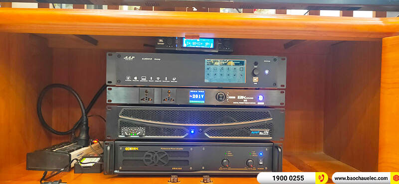 Lắp đặt dàn karaoke trị giá gần 125 triệu cho chị Hằng ở Hưng Yên (RCF C MAX 4112, APP MZ-186, BIK VM 820A, K9900II Luxury, JBL PRX 418S...)