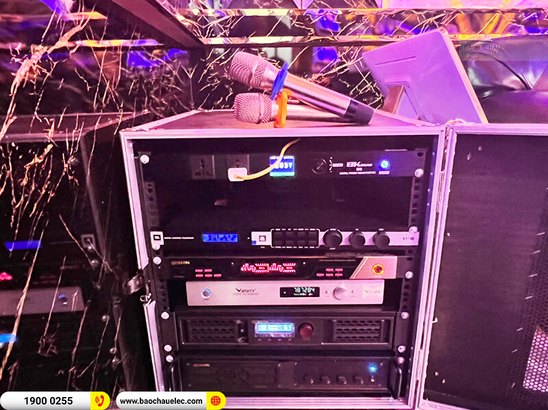 Lắp đặt phòng hát quán karaoke kinh doanh cho anh Nam ở Lạng Sơn (DP6120 Max, BMB CSS 1212SE, BPA-8200, VM 840A, KX180A, RXW 18C, BKSound M8, 12U)