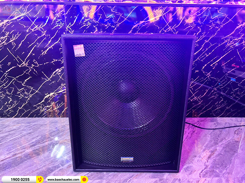 Lắp đặt phòng hát quán karaoke kinh doanh cho anh Nam ở Lạng Sơn (DP6120 Max, BMB CSS 1212SE, BPA-8200, VM 840A, KX180A, RXW 18C, BKSound M8, 12U)
