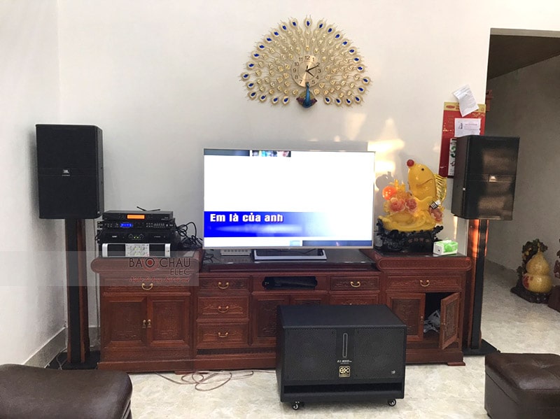 d&agrave;n karaoke vip cho gia đ&igrave;nh anh Chu ở Lạng Sơn h6