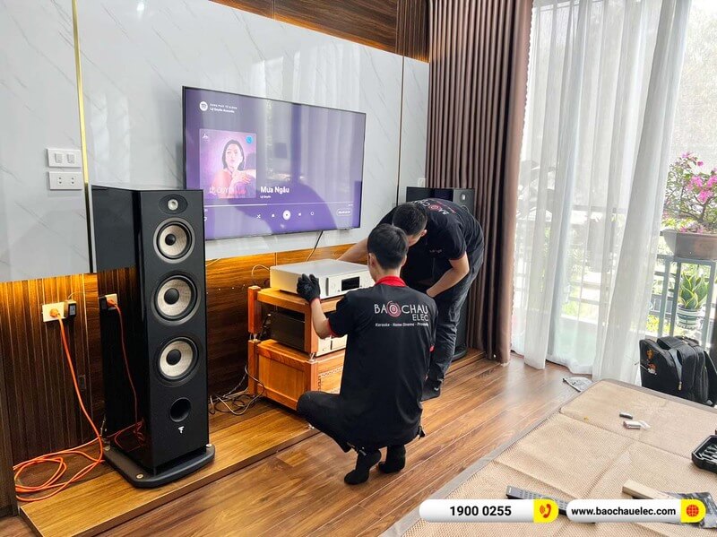 Lắp đặt d&agrave;n nghe nhạc trị gi&aacute; gần 400 triệu&nbsp;cho anh Tuấn&nbsp;tại Ph&uacute; Thọ&nbsp;(Focal Aria 948, Accuphase E4000, Marantz SACD 30N, JBL Studio 660P, Furutech ETP 80S NCF)
