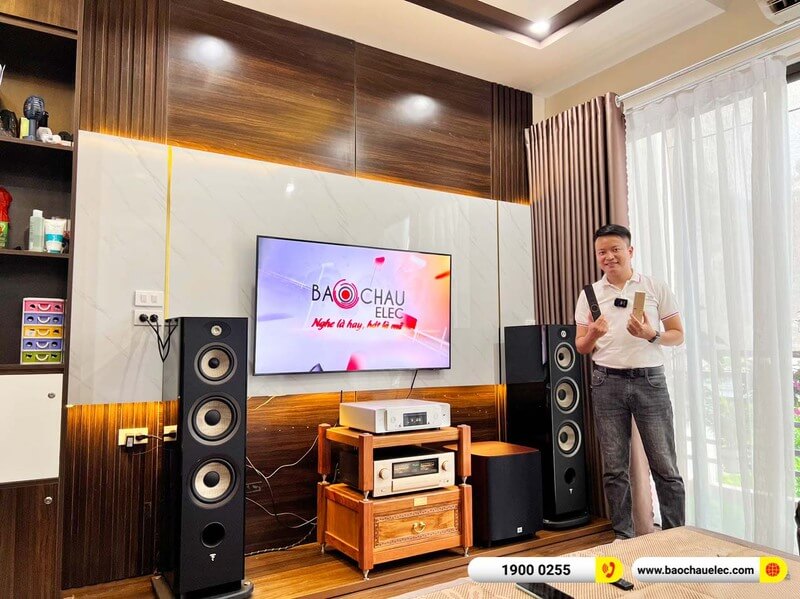 Lắp đặt d&agrave;n nghe nhạc trị gi&aacute; gần 400 triệu&nbsp;cho anh Tuấn&nbsp;tại Ph&uacute; Thọ&nbsp;(Focal Aria 948, Accuphase E4000, Marantz SACD 30N, JBL Studio 660P, Furutech ETP 80S NCF)