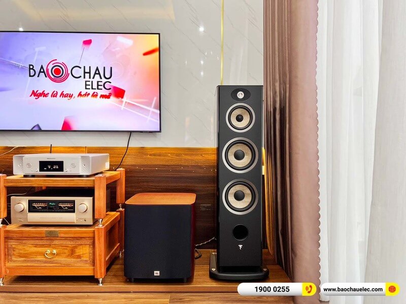 Lắp đặt d&agrave;n nghe nhạc trị gi&aacute; gần 400 triệu&nbsp;cho anh Tuấn&nbsp;tại Ph&uacute; Thọ&nbsp;(Focal Aria 948, Accuphase E4000, Marantz SACD 30N, JBL Studio 660P, Furutech ETP 80S NCF)