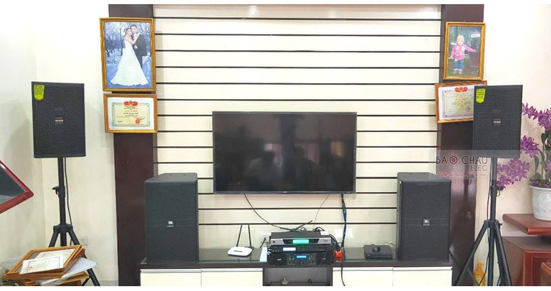Dàn karaoke cao cấp cho gia đình anh Tâm ở Thạch Thất h8
