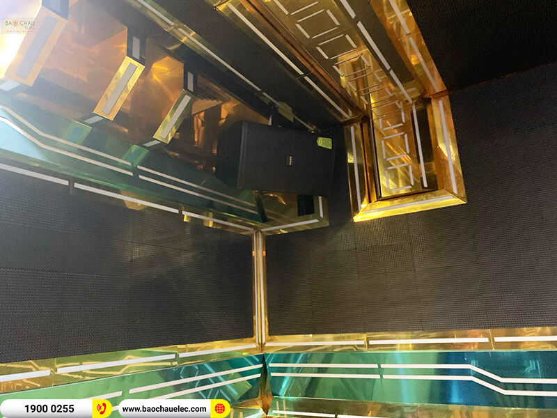 Lắp đặt phòng hát quán karaoke kinh doanh cho anh Thái tại Tiền Giang (Domus DP 6120, BIK VM 640A, Sigma - 18B, IMPACT-X18B, VietK 22 inch)