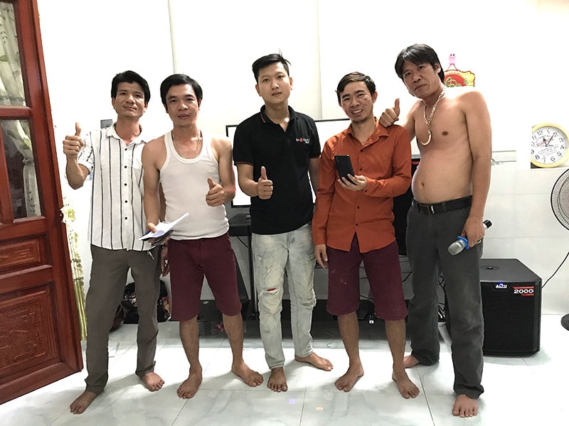 Dàn karaoke Alto cho gia đình anh Tâm ở Trảng Bom h5
