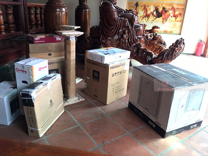 Dàn karaoke JBL VIP cho gia đình anh Thanh ở Trảng Bom h1