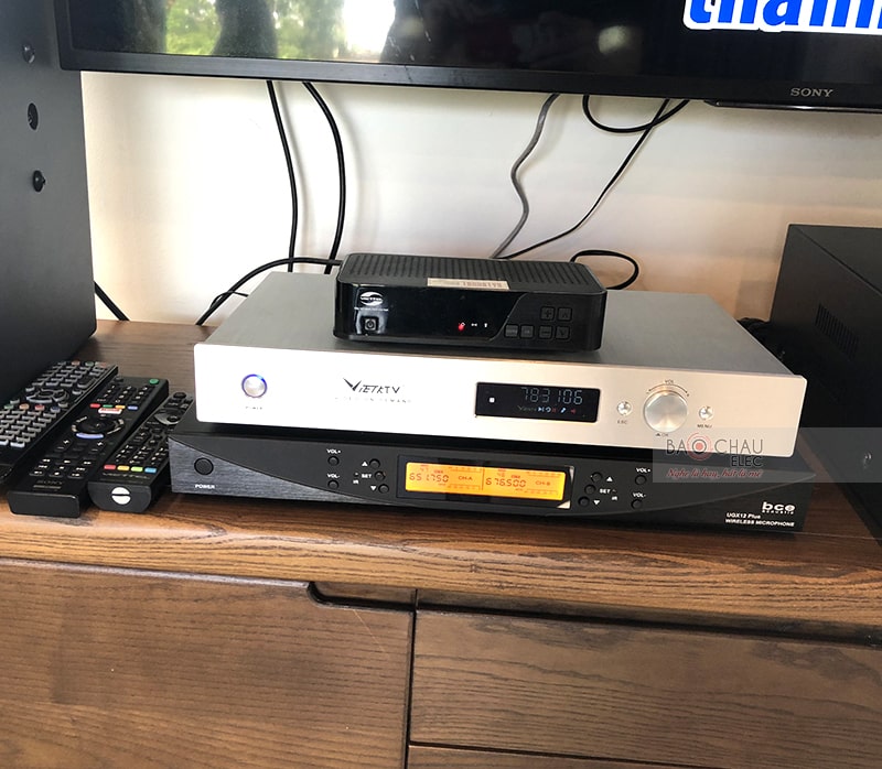 Dàn karaoke gia đình anh Phong ở Đại Lải h4