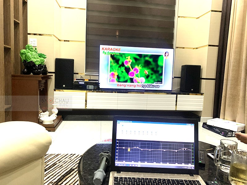 Lắp đặt dàn karaoke Alto cho gia đình anh Tư ở Cần Thơ h3