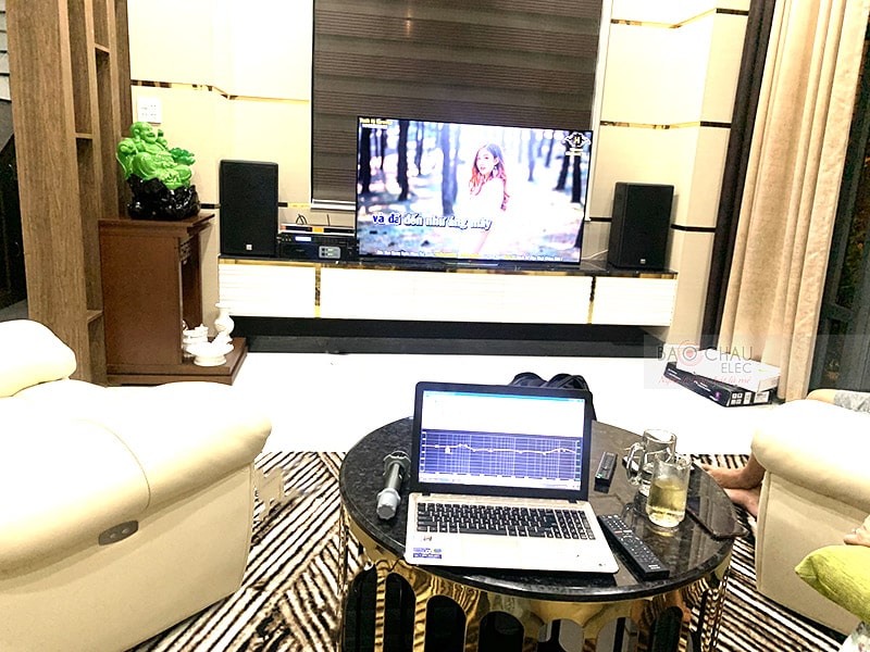 Lắp đặt dàn karaoke Alto cho gia đình anh Tư ở Cần Thơ h5