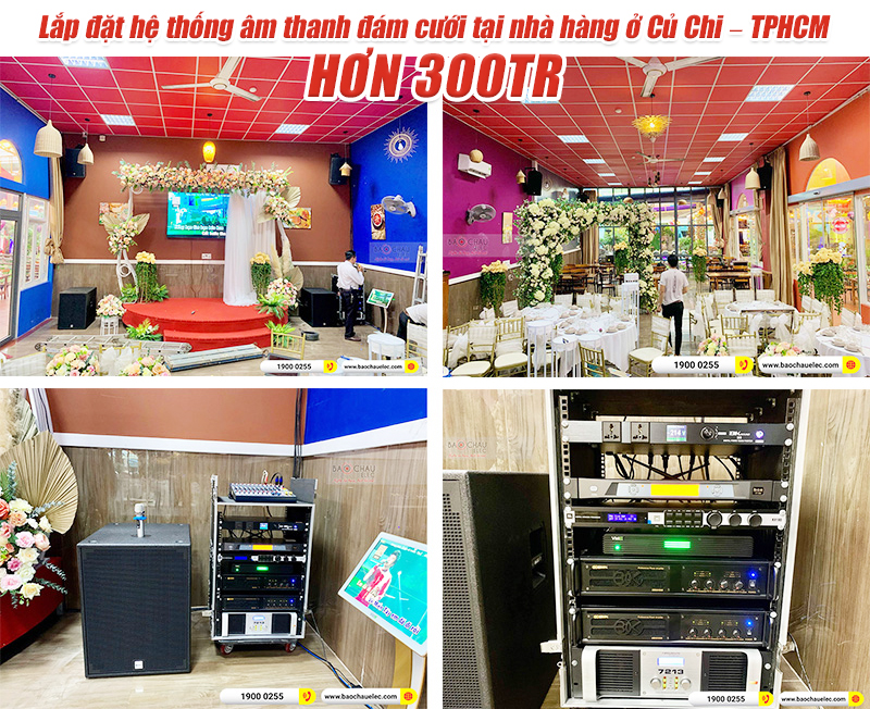 lắp đặt d&agrave;n &acirc;m thanh hội trường