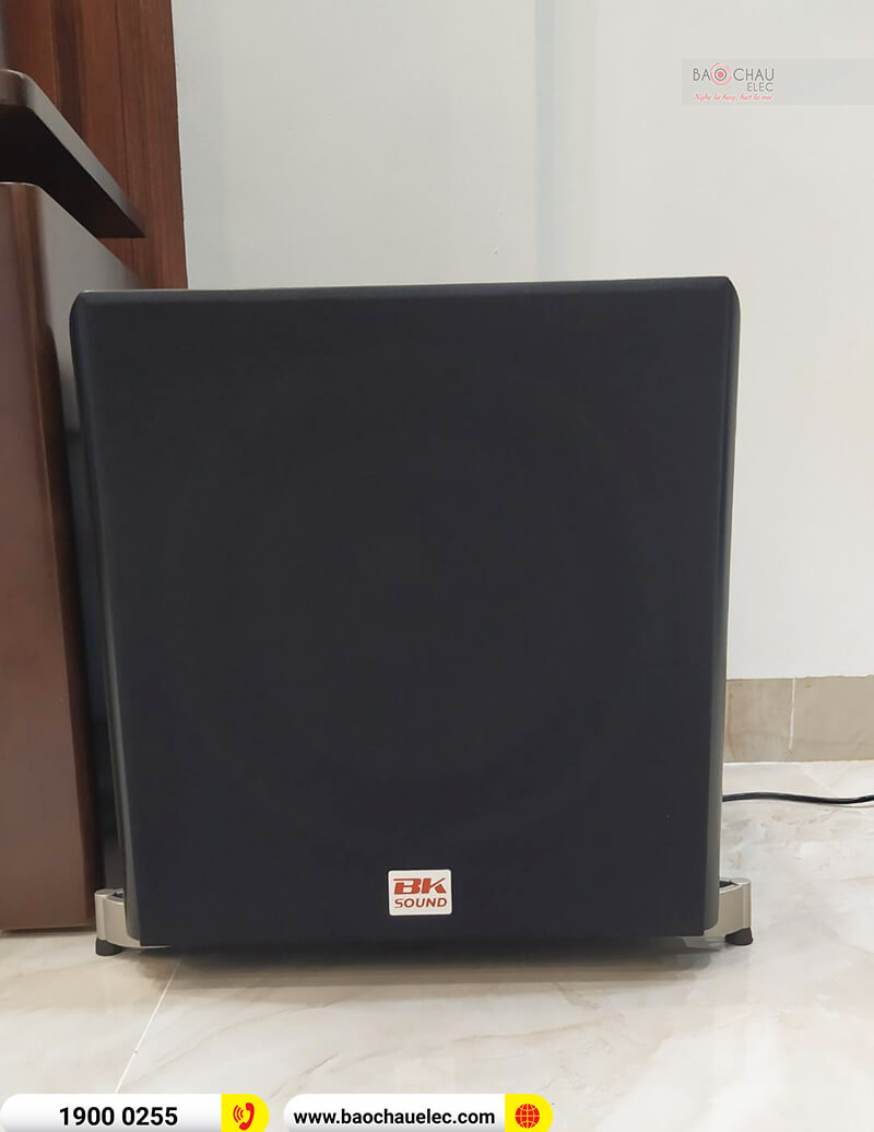 Lắp đặt dàn karaoke cho anh Thắng ở Hà Nội trị giá khoảng 25 triệu đồng (Domus DP6100 Max, BKSound DKA 8500 Black, SW512-B)