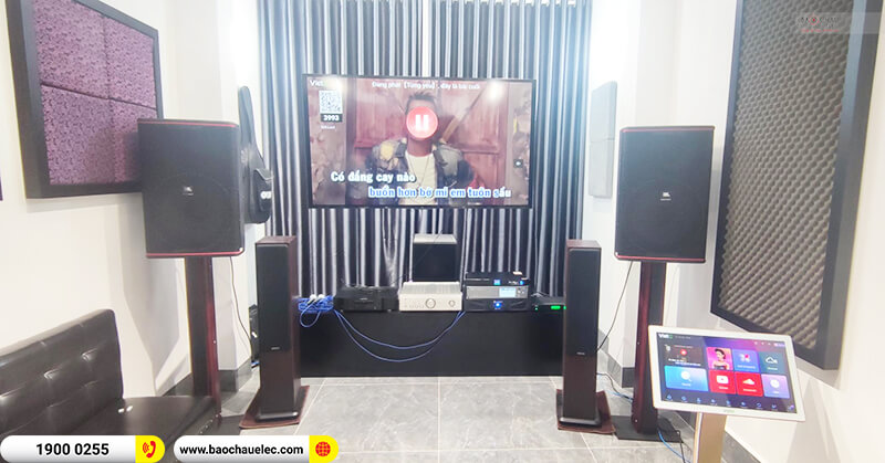 Lắp đặt d&agrave;n karaoke trị gi&aacute; gần 150&nbsp;triệu cho anh&nbsp;Toản ở Bạc Li&ecirc;u