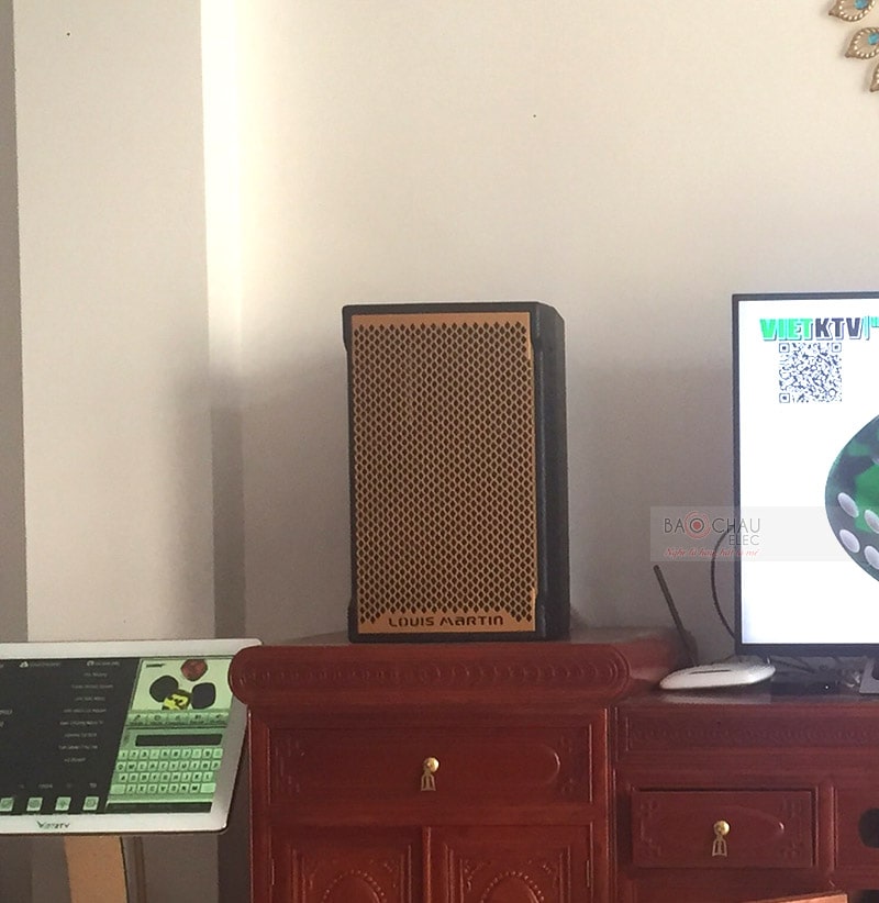 Dàn karaoke cao cấp cho gia đình cô Hoa ở Hà Đông h1