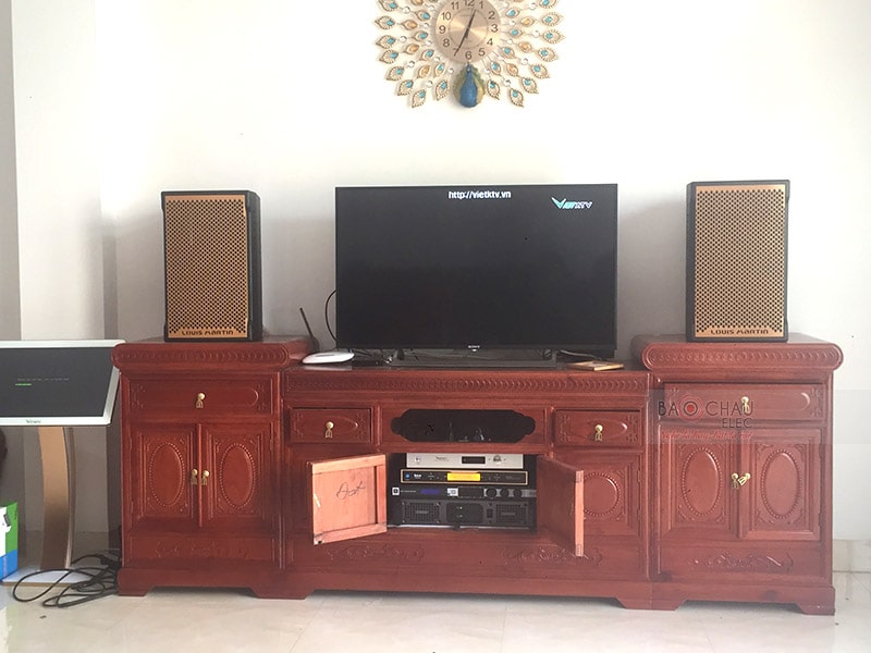Dàn karaoke cao cấp cho gia đình cô Hoa ở Hà Đông h4