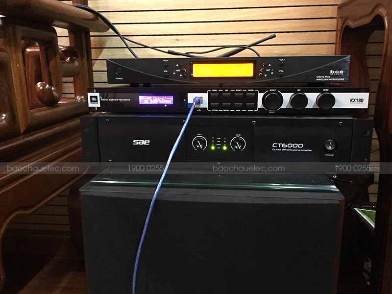 dàn karaoke JBL cho gia đình chú Lâm ở Khương Trung h3