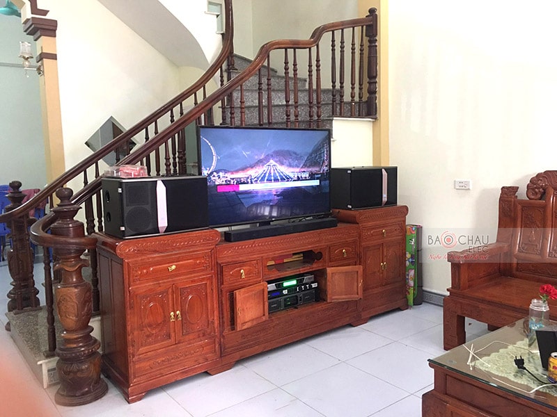 Dàn karaoke JBL cho gia đình anh Quỳnh ở Mỹ Đức h4