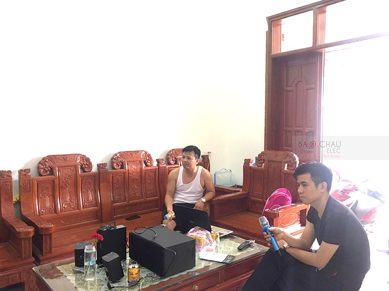 Dàn karaoke JBL cho gia đình anh Quỳnh ở Mỹ Đức h6