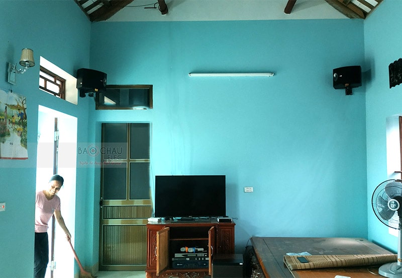 Dàn karaoke Bose cho gia đình anh Hảo ở Nam Định h4
