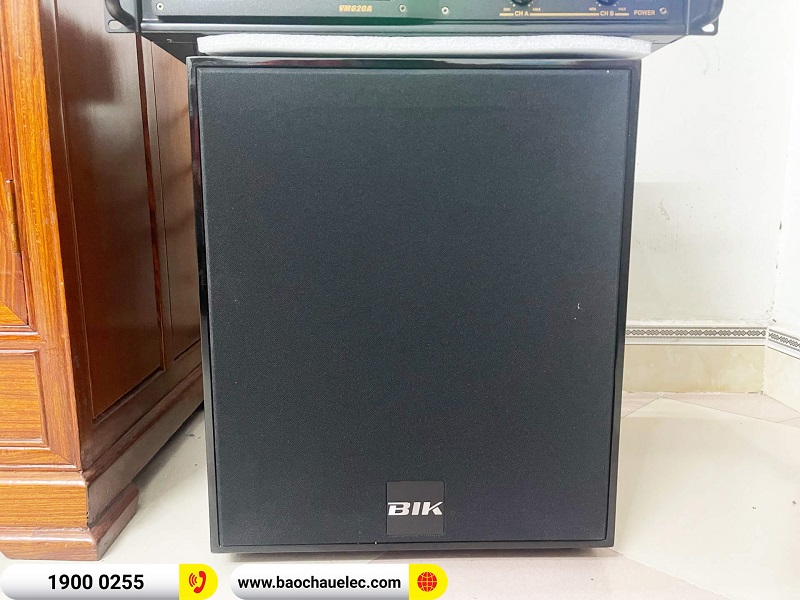 Lắp đặt dàn karaoke trị giá gần 40 triệu cho anh Đạo ở Hà Nội (BSP 410II, VM 620A, BPR-5600, BJ-W25A, BIK BJ-U500)