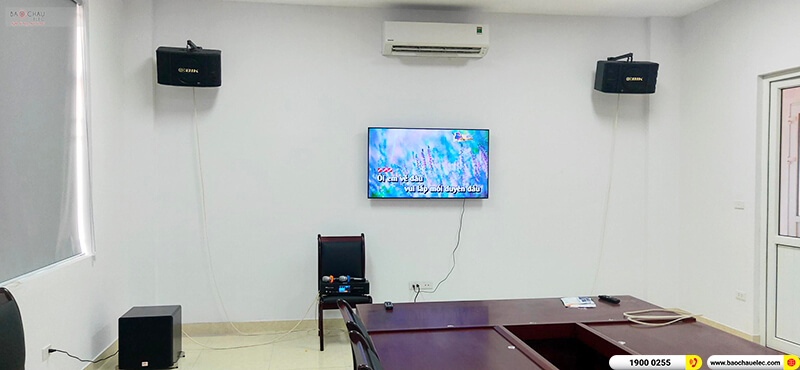 Lắp đặt dàn karaoke trị giá hơn 20 triệu cho anh Huyền tại Hà Nội ( BIK BS 998X, BKSound DKA 6500, SW512-B)
