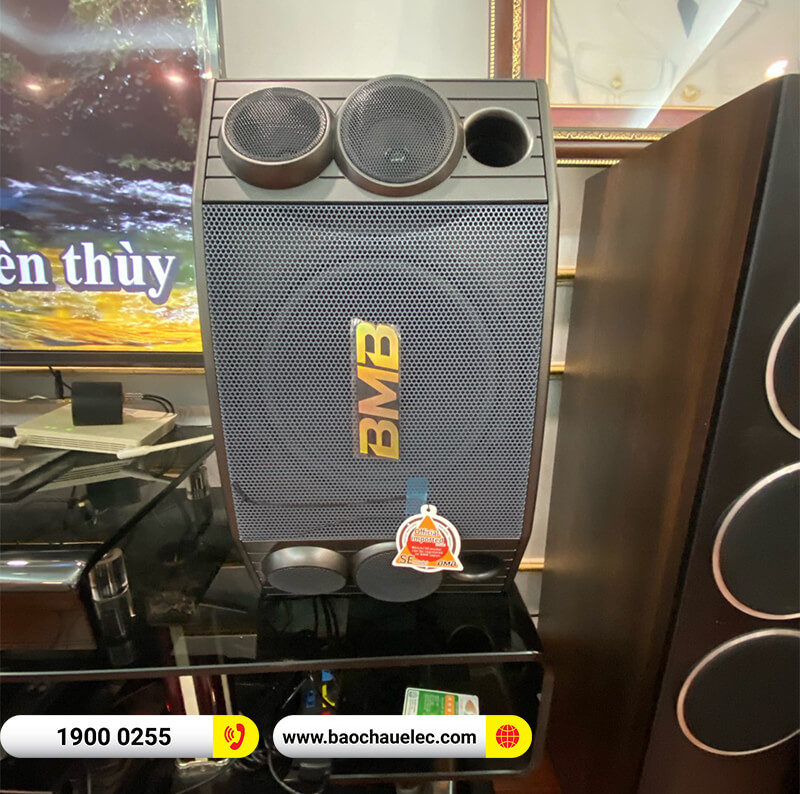 Lắp đặt dàn karaoke trị giá gần 35 triệu cho anh Vỹ ở Hà Nội (BMB CSD 880SE, BIK VM 620A, BKSound X5 Plus, SW512-B)
