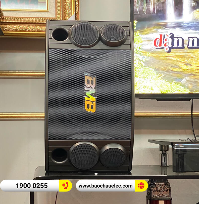Lắp đặt dàn karaoke trị giá gần 35 triệu cho anh Vỹ ở Hà Nội (BMB CSD 880SE, BIK VM 620A, BKSound X5 Plus, SW512-B)