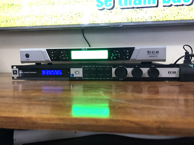Combo vang jbl kx180 và micro BCE UGX12 luxury