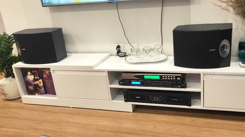 Bộ dàn karaoke Bose lắp đặt ở Vinhome SkyLake