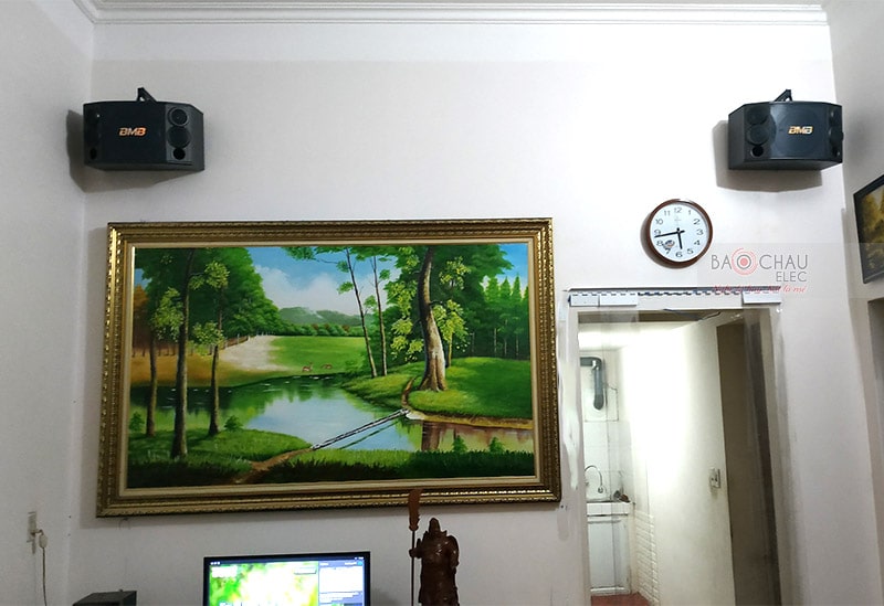 Dàn karaoke BMB cho gia đình anh Động ở Quốc Oai h3