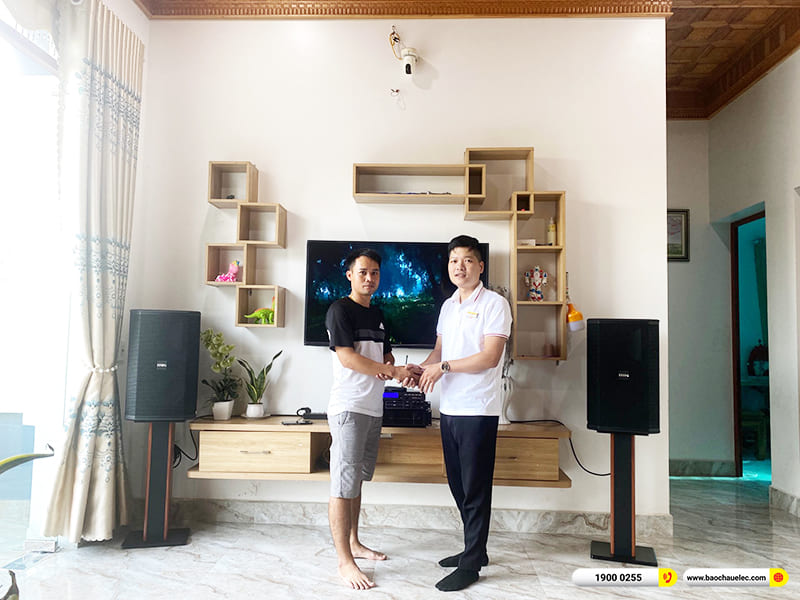 Lắp đặt dàn karaoke BIK gần 32tr cho anh Thắng ở Hải Phòng (BIK BSP 412II , CA-J602, DSP 9000 Plus, U900 Plus X)